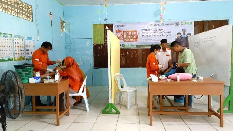 Khitan Berkah Gratis untuk Santri Yatim Dhuafa di Nunukan Kaltara