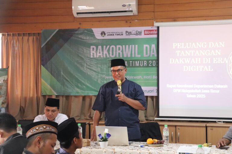 Hidayatullah Jatim Gelar Rakorwil Dakwah untuk Percepatan Dakwah Digital