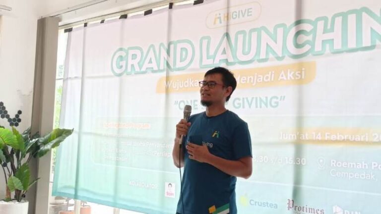 Peluncuran HiGive, Inisiatif Kemanusiaan Melalui Konsep One Stop Giving