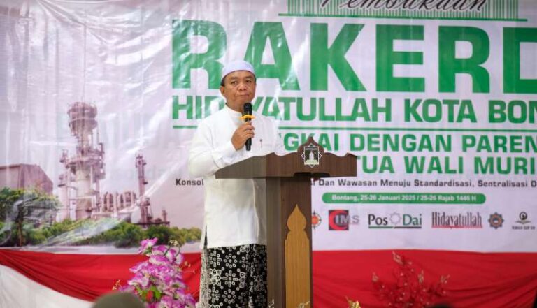 Rakerda Hidayatullah Bontang Ajang Konsolidasi dan Kolaborasi Ormas Islam