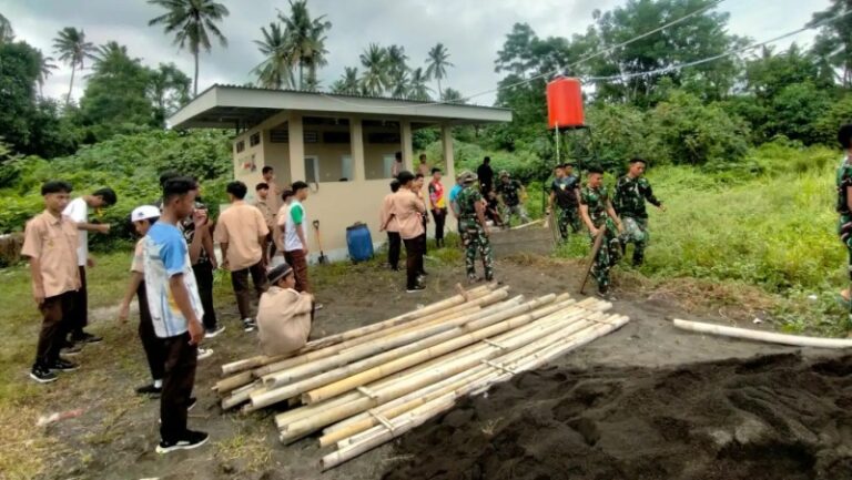 Ponpes Hidayatullah Jadi Sasaran TMMD oleh TNI Kodim 1310/Bitung
