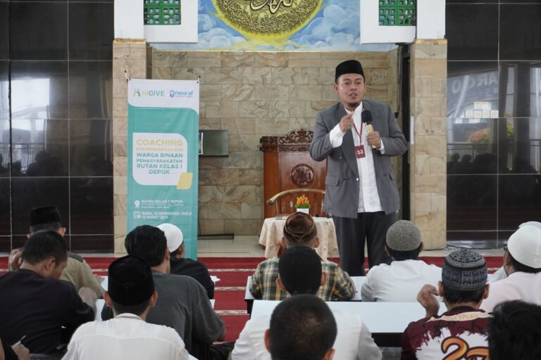 HiGive dan NTI Lakukan Coaching Pengembangan Diri untuk Warga Binaan Rutan Depok