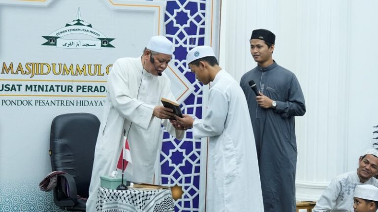 Ustadz Nursyamsa Sampaikan Refleksi Sabar dan Ikhlas untuk Menjadi Generasi Pembelajar