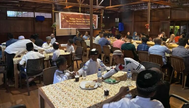 Polres Kaimana Gelar Buka Puasa Bersama Santri Pondok Pesantren Hidayatullah