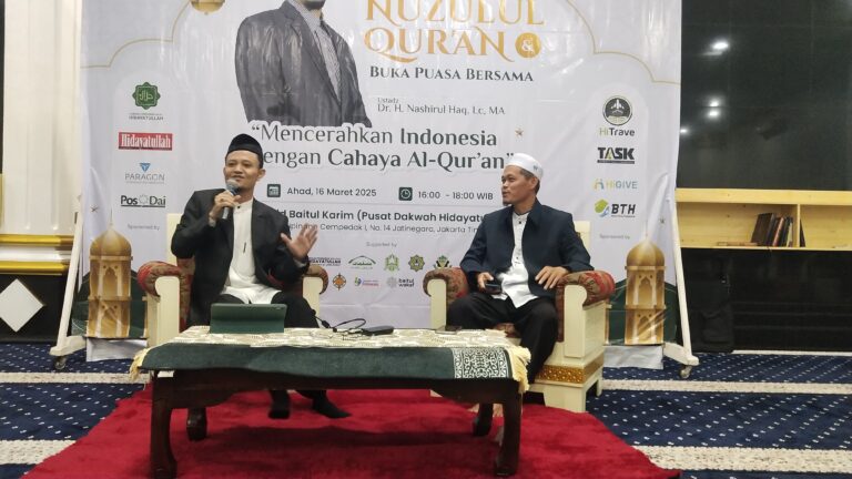 Pusat Dakwah Hidayatullah Gelar Kajian Nuzulul Qur’an dan Bukber Ojek Online