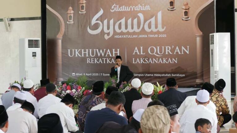 Semarak Silaturrahim Syawal 1446 Hidayatullah Jatim “Ukhuwah Rekatkan, Al Qur’an Laksanakan”