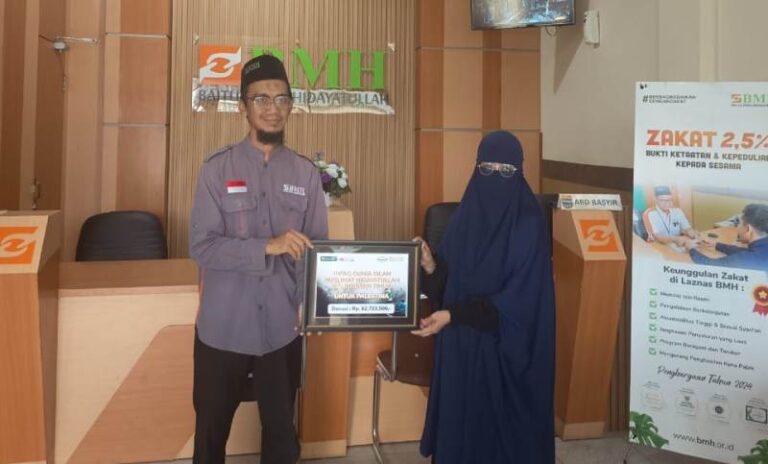 Merawat Solidaritas Kemanusiaan, Kontribusi Muslimat Hidayatullah untuk Palestina