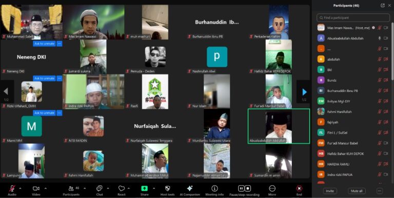 Rakornas DMU 2025 Sinergi Data dan Teknologi Menjemput Lompatan Kaderisasi Melalui Halaqah