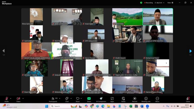 Syawalan Hidayatullah Tekankan Kontinuitas Semangat Ibadah Selepas Ramadhan