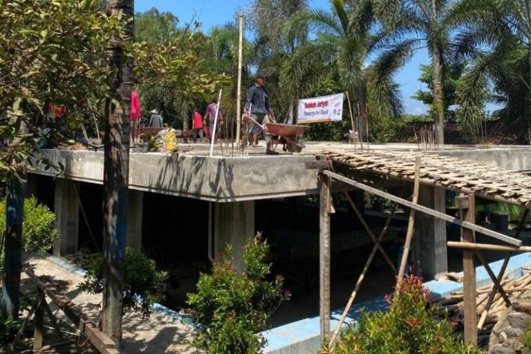 Keberkahan yang Mengalir, Kolaborasi Membangun Masjid Tathmainul Qulub