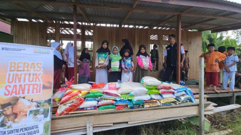 Ketika Kepedulian Menyapa Penjaga Kalamullah di tepian Sungai Belengkong
