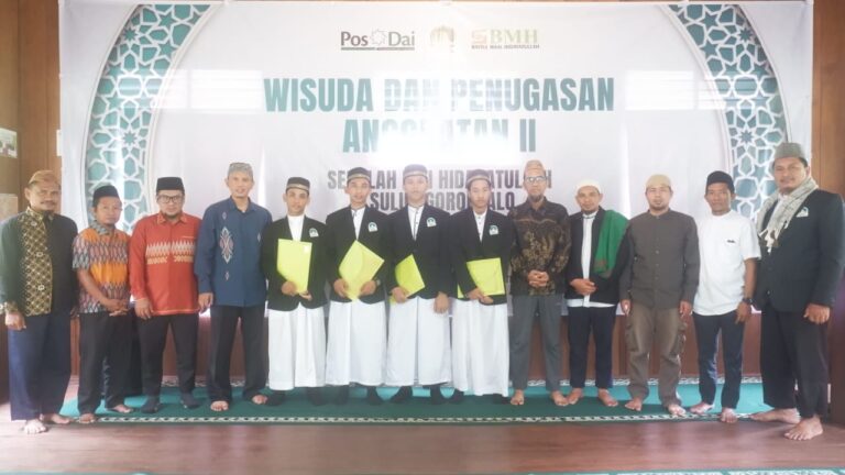 Wisuda Angkatan II Sekolah Dai Bolmongsel Langkah Awal Para Penebar Cahaya Al-Qur’an
