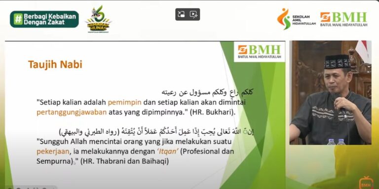 Peran Amil Sebagai Pemimpin Amanah, Empat Pilar Etos Kerja Transformatif
