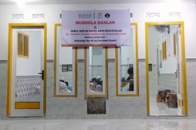 Mushola dan Rumah Qur’an Diresmikan, Warga Lereng Gunung Malang Sambut Haru