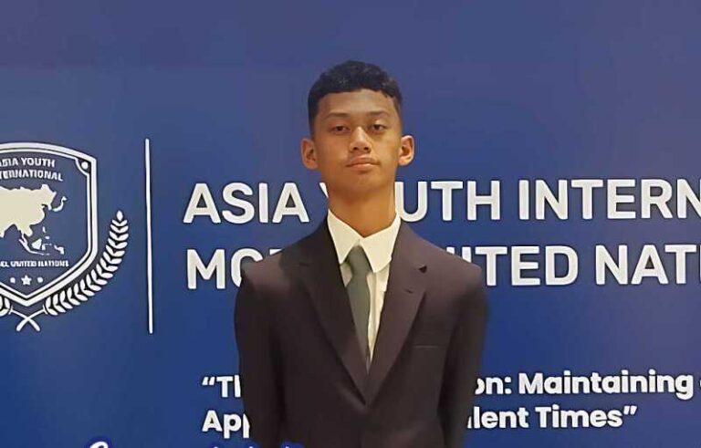 Santri Hidayatullah Surabaya Radinka Darrien Wakili Indonesia di Forum Diplomasi Pelajar Asia