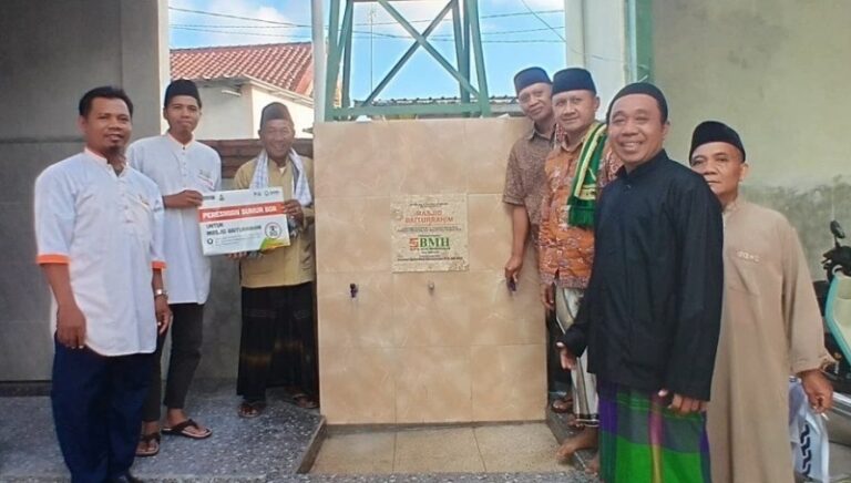 Peresmikan Sumur Bor ke-44 di Masjid Baiturrahim, Air Bersih untuk Ibadah dan Kehidupan