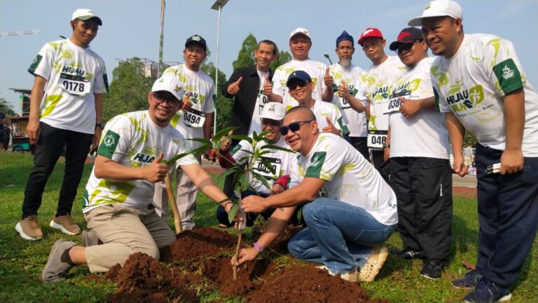 Hidayatullah Gaungkan Kampanye HijauRun untuk Hidup Sehat dam Pelestarian Bumi