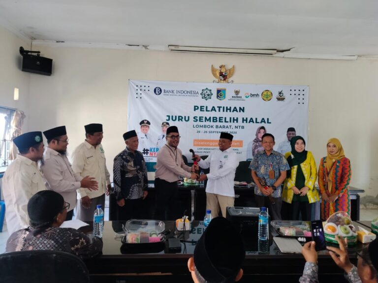 LSH Hidayatullah Gelar Pelatihan Sembelih Halal Dua Hari di Lombok Barat