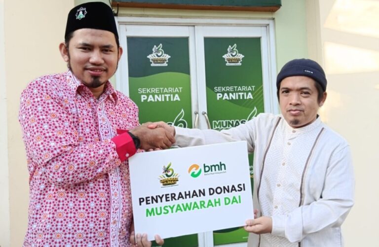 Sedekah Pohon dan Musyawarah Dai Terima Dukungan Donasi Masyarakat