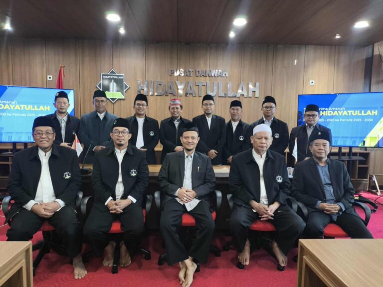 DPP Hidayatullah Serah Terima Amanah Kepengurusan Periode 2025–2030