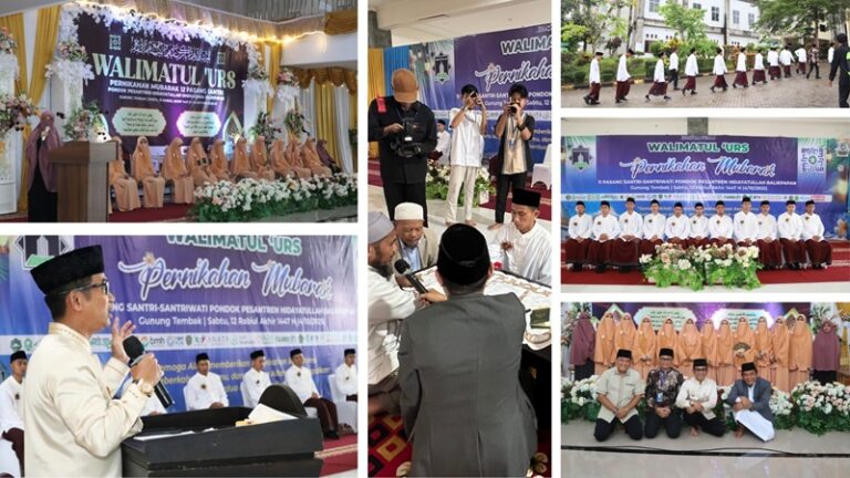 Hidayatullah Gelar Pernikahan Mubarak, Wali Kota Balikpapan Beri Nasihat Berharga