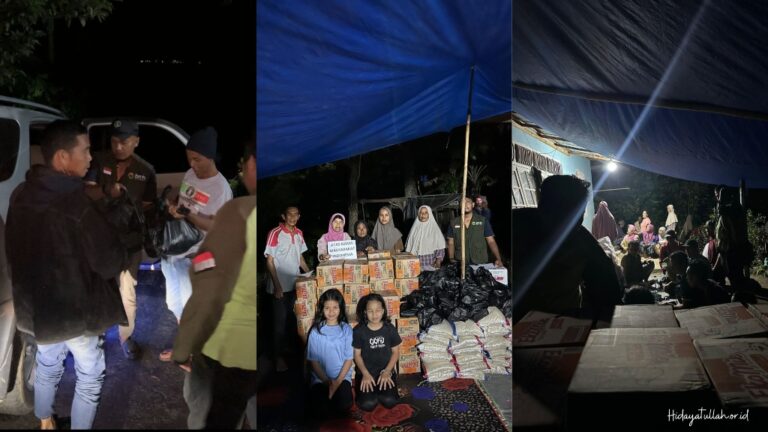 Bantuan Kemanusiaan Tiba di Agam, Pesan Kebersamaan yang Menguatkan Warga Penyintas