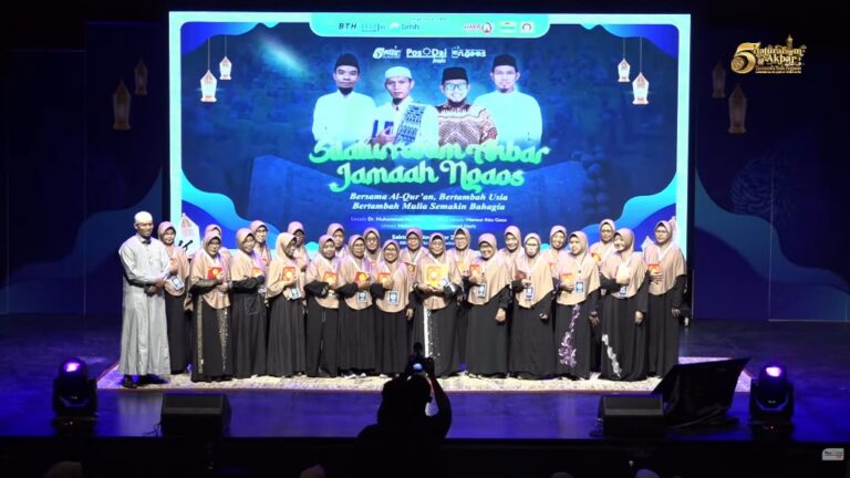 Silaturrahim Akbar Nasional Jamaah Ngaos 2025 Teguhkan Semangat Dakwah dan Literasi Al-Qur’an