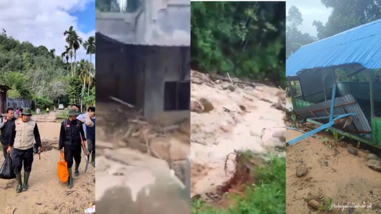 Pesantren Hidayatullah di Tapanuli Terdampak Banjir Bandang, Relawan Berjuang di Akses Terputus