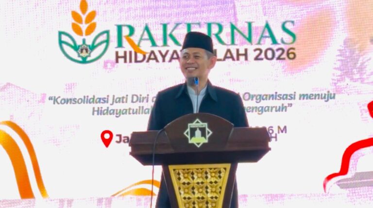 Penutupan Rakernas 2026, Ketua Umum Hidayatullah Tekankan Kesabaran Mengelola Manusia