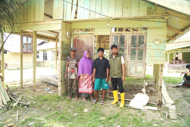 Bangkit dari Puing Banjir Aceh, Program Recycle House BMH Pulihkan Asa Ibu Desi