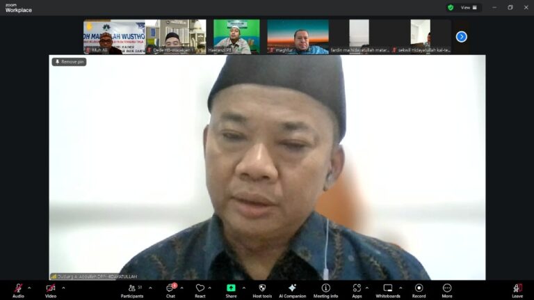 Rakerwil untuk Penguatan Peran Memajukan Dakwah dan Kehidupan Berbangsa