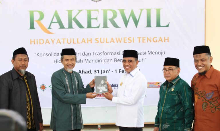 Gubernur Anwar Hafid Paparkan Program Unggulan Pemprov Sulteng di Rakerwil Hidayatullah