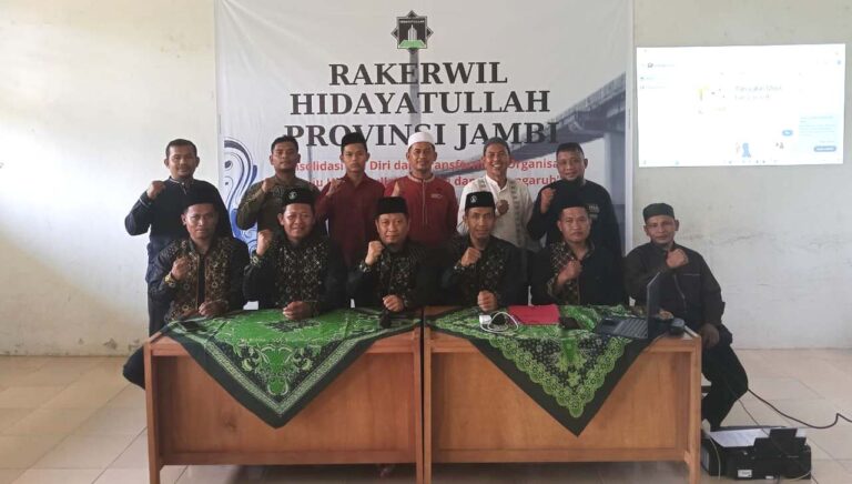 Rakerwil Perdana Hidayatullah Jambi Rumuskan Program Dakwah dan Kemandirian