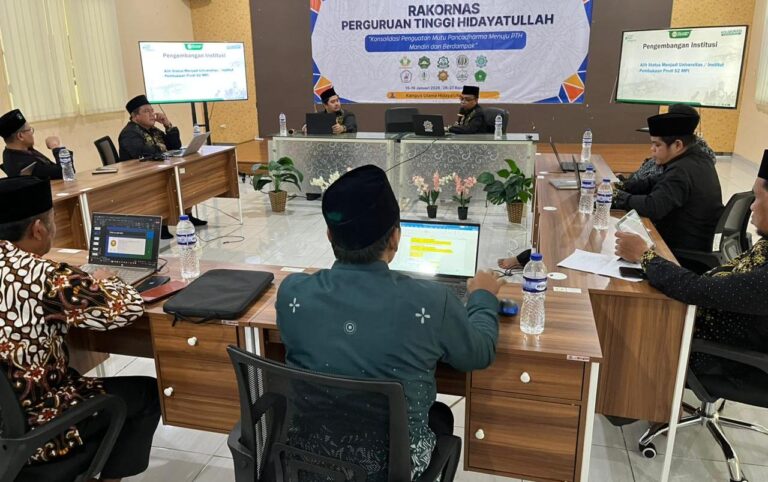 Menuju Tata Kelola Terpadu, Rakornas PTH 2026 Satukan Arah Perguruan Tinggi Hidayatullah
