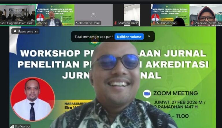 IAI Hidayatullah Batam Perkuat Reputasi Akademik Melalui Akreditasi Jurnal Nasional