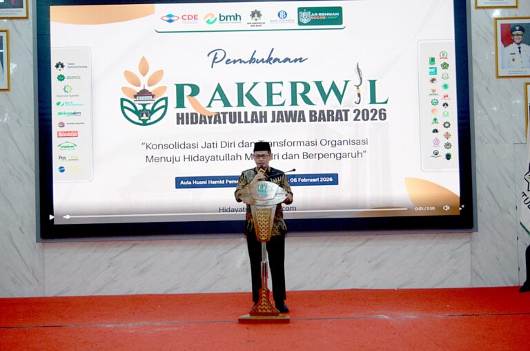 Ketua Umum DPP Hidayatullah Ajak Doakan Pemimpin Bangsa di Rakerwil Jawa Barat