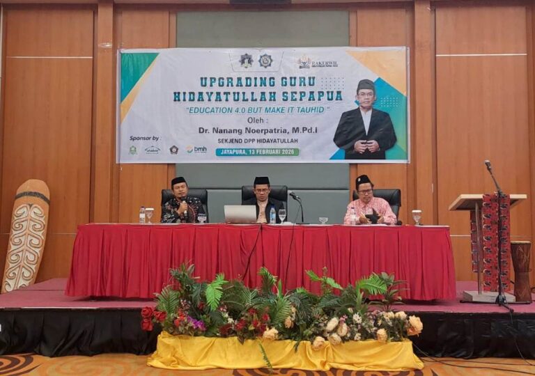 Upgrading Guru se-Papua, Sekjend DPP Hidayatullah Tekankan Integrasi Tauhid dan Pendidikan Era Digital