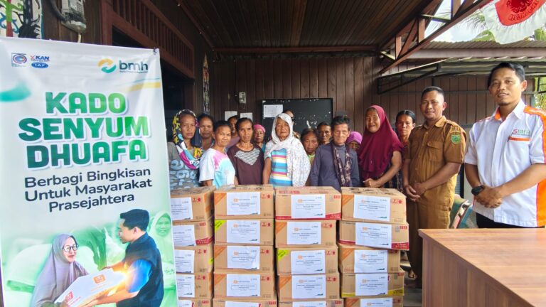 Penyaluran Bantuan Logistik untuk Ketahanan Pangan Warga Pedalaman Berau