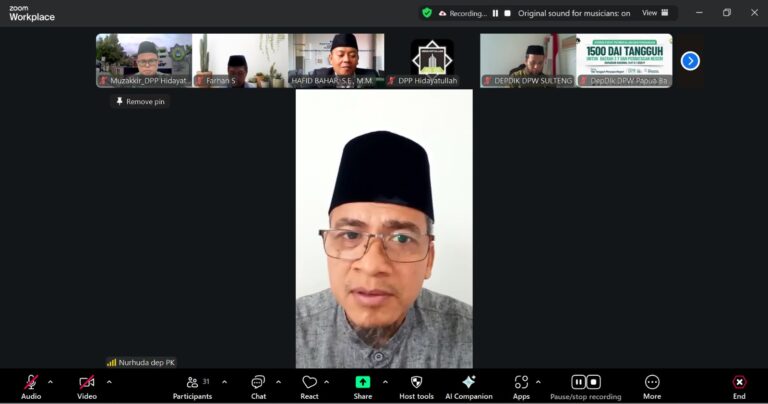 Hidayatullah Perkuat Sinergi Nasional Pendidikan Keluarga Menuju Visi Peradaban 2030