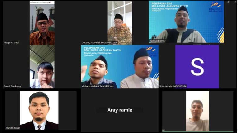 Hidayatullah Lepas Dai Program “SEA Loves Al-Qur’an” 1447 H ke Tiga Negara Asean