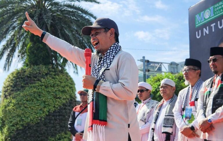 KH Naspi Arsyad Ajak Introspeksi Mengenai Peran Umat dalam Tragedi Kemanusiaan Palestina