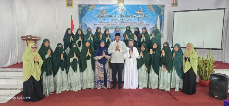 Muslimat Hidayatullah Papua Barat Teguhkan Peran Perempuan dalam Dakwah dan Sosial Kemasyarakatan