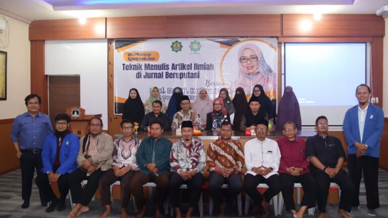 Perkuat Budaya Riset, UIN Suska Riau Gandeng IAI Hidayatullah Latih Penulisan Jurnal Bereputasi