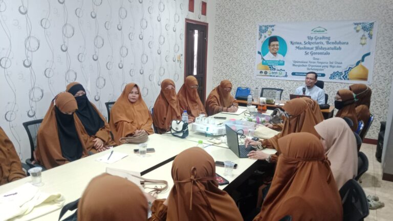 Upgrading Pengurus Inti Muslimat Hidayatullah Gorontalo: Dorong Peran sebagai Pusat Perubahan Peradaban