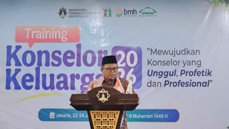 DPP Hidayatullah Buka Training Konselor Keluarga 2026, Cetak Konselor Unggul, Profetik, dan Profesional