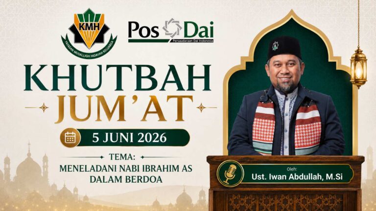 KHUTBAH JUM’AT Meneladani  Nabi Ibrahim AS dalam Berdoa
