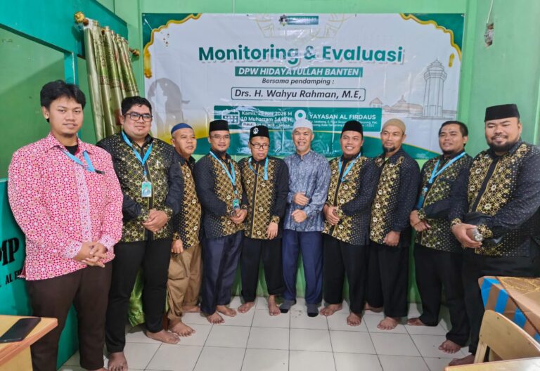 Monev DPW Hidayatullah Banten Didorong Perkuat Dakwah dan Pendidikan Masyarakat Secara Masif
