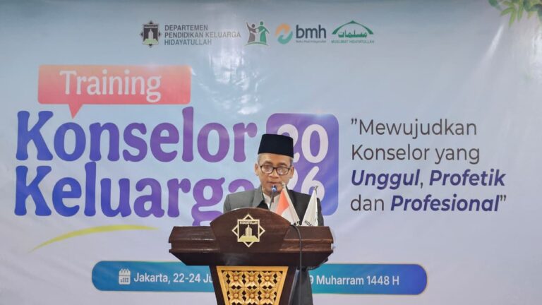 Training Konselor Keluarga 2026 Hadirkan Mujahid dan Mujahidah Keluarga untuk Menguatkan Ketahanan Umat