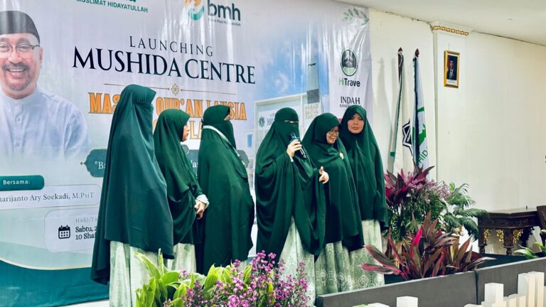 Launching Mushida Centre dan Sekolah Lansia, Muslimat Hidayatullah Perkuat Pembinaan Al-Qur’an bagi Usia Senja