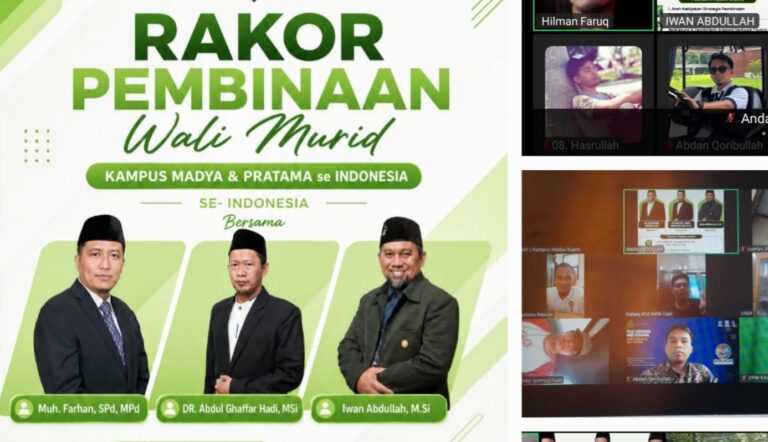 Pembinaan Wali Murid Jadi Pilar Penguatan Mutu Sekolah Hidayatullah